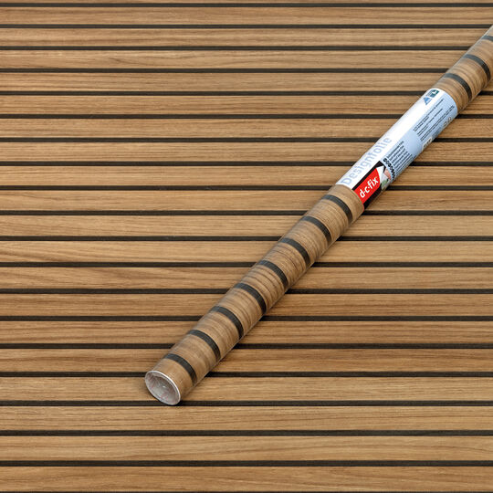 Klebefolie Wooden Slats dark image number null